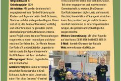Vereinssteckbrief Krasse Dorfkids  Groß Schauen