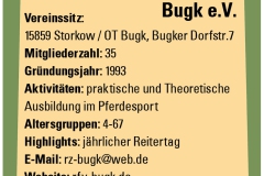 Vereinssteckbrief Reit- und Fahrverein Bugk