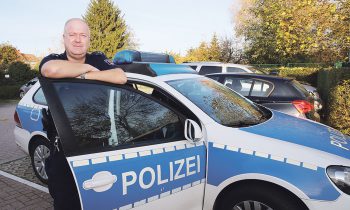 Polizeioberkommissar Andreas Frommholz: ein Mann für alle Fälle