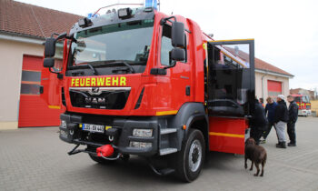 Das HLF 20 wurde vom Ausrüster Rosenbauer hergestellt. Kosten: rund 430.000 Euro. Foto: Marcel Gäding