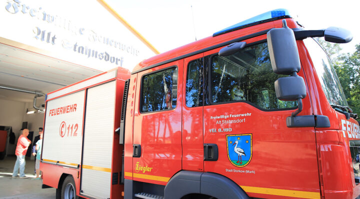 Feuerwehr Alt Stahnsdorf: Seit 90 Jahren rund um die Uhr einsatzbereit
