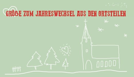 Weihnachtsgrüße aus den Ortsteilen 2025