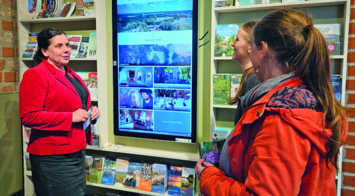 Tourist-Info auf der Burg mit geprüfter Qualität